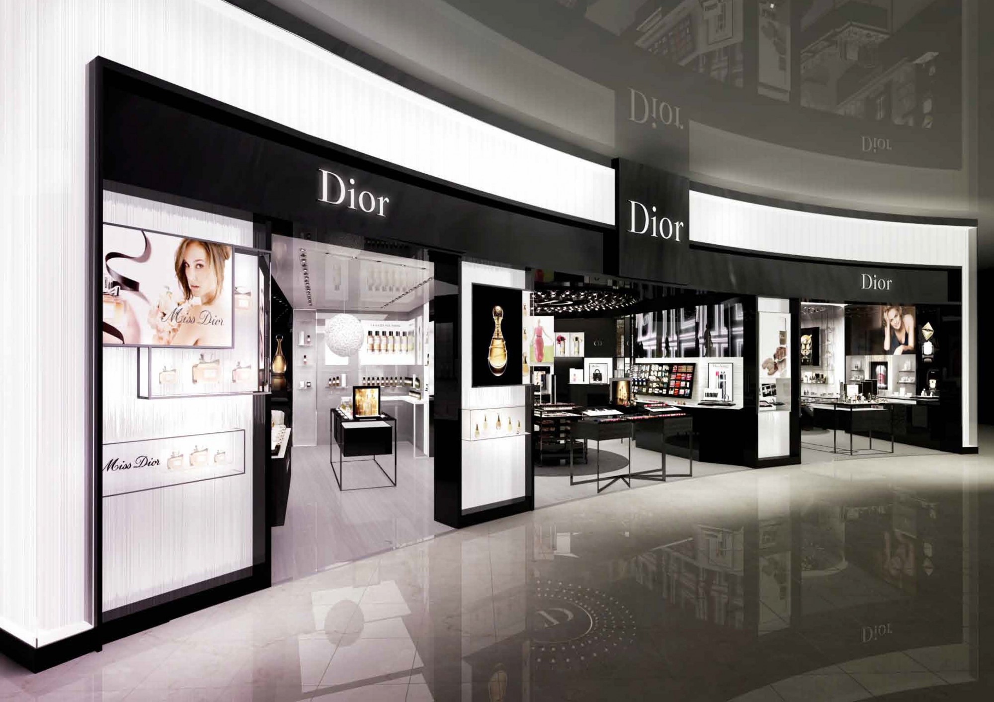 DIOR - Déploiement de concept - Centre commerciale IFC Shanghai