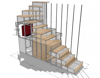 Détail de l'escalier 1