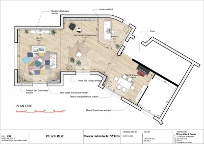 Plan de l'aménagement